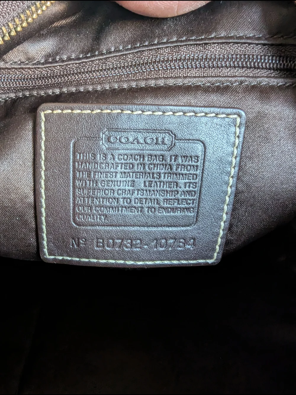 Y2K-era Coach Signature Ergo Hobo Bag